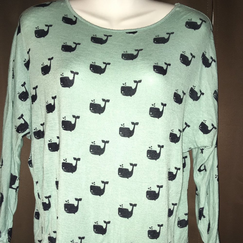 American Dream "Moby Print" Top
